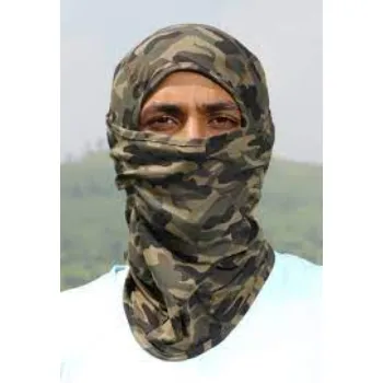 Cotton Camo Balaclava Face Mas
